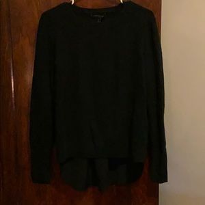 Black multi medium sweater